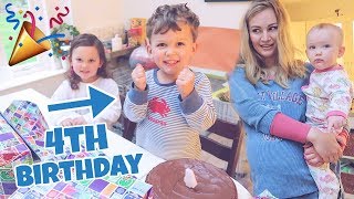 4th Birthday Morning Opening Presents!