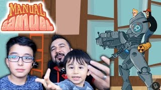 TEMİZLİKÇİ ROBOT! | MANUEL SAMUEL 2 KİŞİLİK HİKAYE #4