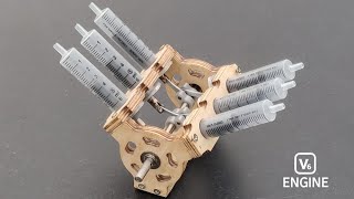 Making V6 Engine Using Magnets