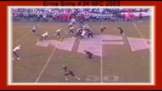 Ernie Sims High School Football 2003 nfc