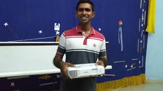 Epson projector unboxing