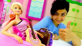 Игры для девочек в куклы: Барби летит на Мальдивы!