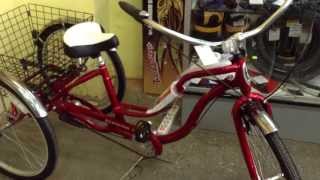 Трехколесный грузовой велосипед круизер Schwinn Town and Country 2013