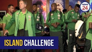 WATCH: Bafana Bafana touch down in Cape Verde Islands