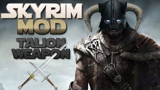 Skyrim mod Shadow of Mordor : Talion Weapons [FR]