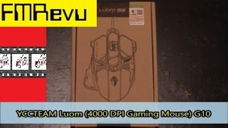 YCCTEAM Luom G10 4000 DPI  Mouse | Gaming Mouse for MMO and FPS