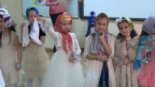 Новогодний праздник, школа №210 г.Баку
