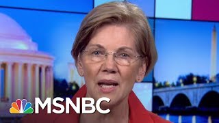 Elizabeth Warren: This Is Donald Trump Bringing His Chaos | Rachel Maddow | MSNBC