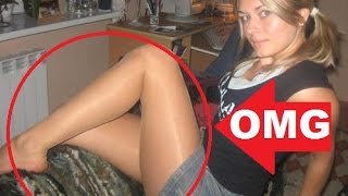 Nylon pantyhose compilation 94