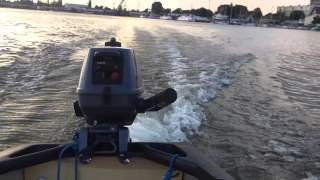 Old Town Canoe + Yamaha Malta 3HP