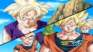 Gohan Goes Super Saiyan 2, Japanese to Z to Kai Comparison.