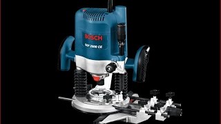 Фрезер Bosch GOF 2000 CE. Обзор, впечатления пользователя, пример использования в столе