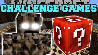 Minecraft: ROCK MONSTER CHALLENGE GAMES - Lucky Block Mod - Modded Mini-Game