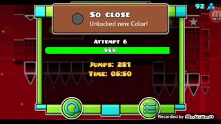 Jugando la nueva actualización de geometry dash (2.1)?