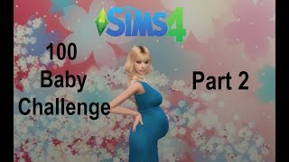 A TATER TOT IS BORN! | 100 Baby Challenge Part 2 | Sweet Simblr