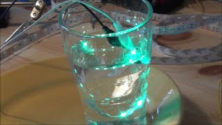 TEST: Does LED strips get distroyed by water?