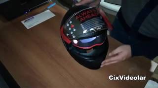 LS2 FF320 STREAM MAT SIYAH KASK