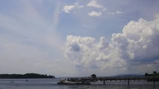 Timelapse: Lining Up for Castine-Camden Race, Castine, Maine, August 1, 2019