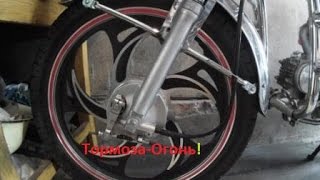#72 Хорошие тормоза без замены колодок(мопед альфа)
