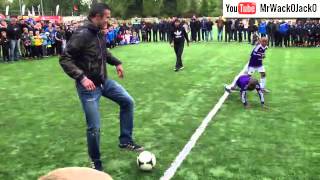 Robin van Persie Tournament football freestyle featuring Soufiane Touzani and Tonny Vilhena. 2013