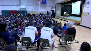 Nick Balenger Visits Kings Glen ES