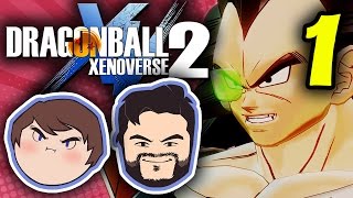 Dragon Ball Xenoverse 2: TIME COPS! - PART 1 - Grumpcade (Ft. Strippin)