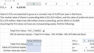 Corporate Valuation Model in Excel