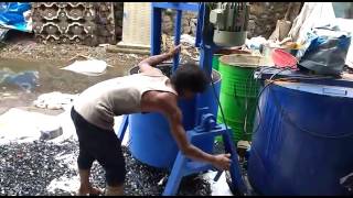 Plastic scrap washing & drying plant