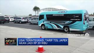 Usai Terintegrasi dengan Tol Japek II, Tarif Tol Japek Bakal Naik Rp 5 Ribu
