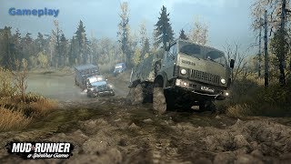 Spintires Mudrunner coop 2 partie 1 Fr