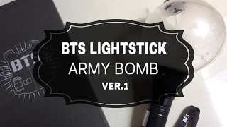 [PT-BR] BTS LIGHTSTICK - ARMY BOMB [VER.1] | UNBOXING/REVIEW
