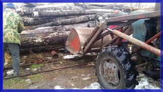 Случай На Пилораме Т40 выручает!