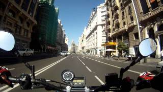 GRAN VÍA MADRILEÑA EN MT-03