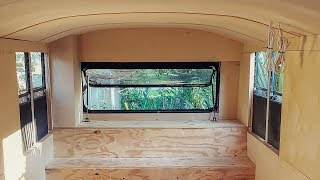 Building the Rear Bulkhead: How to Copy the Arch on Your School Bus Conversion Ep 28
