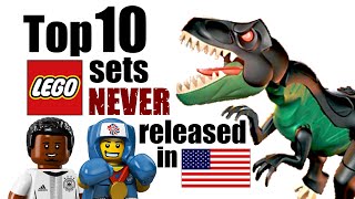 Top 10 LEGO Sets NEVER Released in the United States!