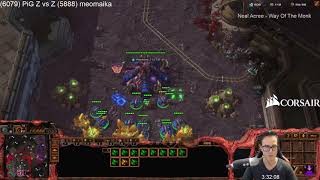 Burrow vs Burrow insane ZvZ vs Meomaika