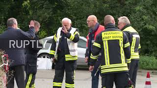 Germany: Rescue workers reach flood-hit Bavarian township of Dorfen