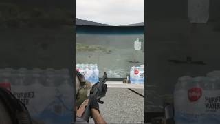 How accurate bullets travel shooting behind windshield
