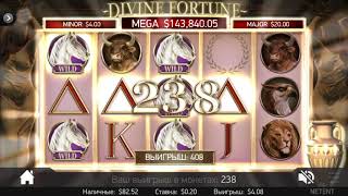 Divine Fortune ..Mega Winn 143.843$