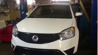 Диагностика цепи на растяжение.Ssang Yong Actyon New