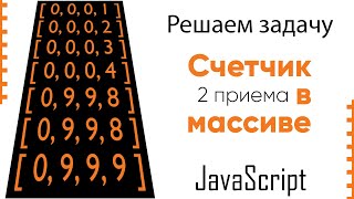 JavaScript. Счетчик в массиве - 2 подхода