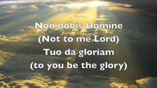 Non Nobis Domine by Rospehanye Powell The Agincourt Men's Chorus 2014