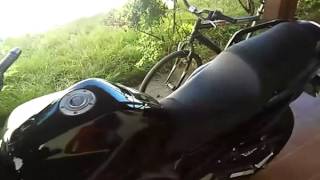 Fz6 MOSTRANDO ESCAPE DIRETÃO. MINHA ANTIGA MOTO!