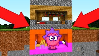 ВСТРЕТИЛ ЁЖИКА ИЗ СМЕШАРИКОВ В МАЙНКРАФТ! 100% ТРОЛЛИНГ ЛОВУШКА MINECRAFT