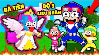 PHONG CẬN VÀ BỘ 3 BÁ ĐẠO | SIÊU NHÂN TẬP 4: BÀ TIÊN BỊ ĐIÊN | TRIỆU HỒI RỒNG LỬA TRONG MINI WORLD