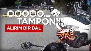 Tampona Çarpmak (Açıklamayı Okumadan Yorum Yazma) #motovlog #19