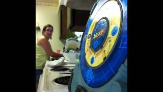 Sneaky mom dances!