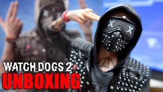 UNBOXING ÉPICO DE WATCH DOGS 2 | WRENCH STATUE + T-SHIRT