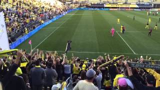 Columbus Crew's Steve Clark's Yes Chant with Nordecke