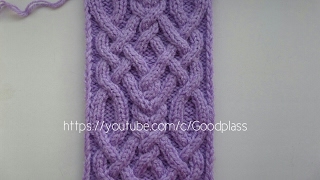 Ирландский узор" Плетенка с косой".Часть 1 Узор -аран. Вязание спицами.  Knitting(Hobby)